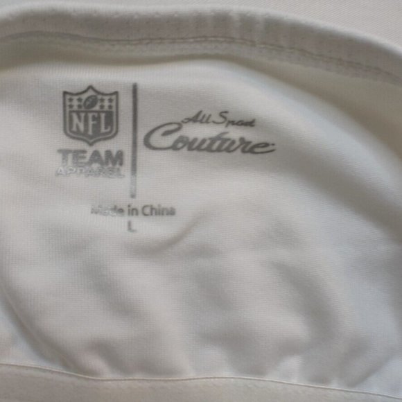 All Sport Couture Womens NFL Denver Broncos Blown Coverage Halter Top Shirt New - Picture 6 of 8